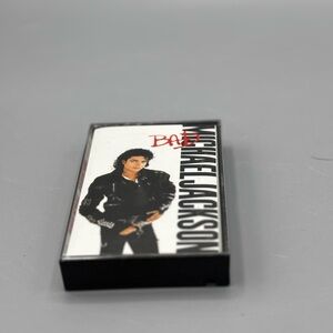 Michael Jackson 'Bad' Cassette Tape - Black